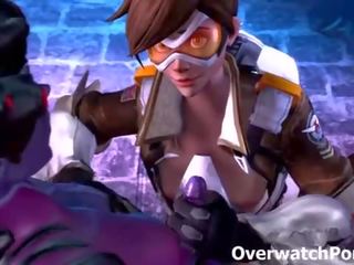 Overwatch tracer 성인 비디오