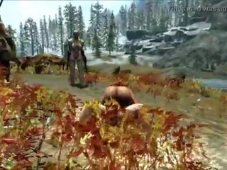 Tasha Slutty hooker SexLab Skyrim Let's Play Adventures PT 34 Tasha Enjoys flesh of her friendsX