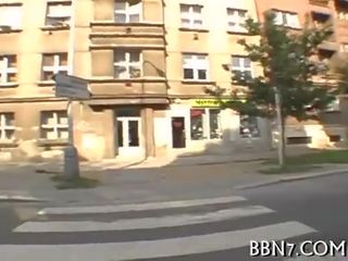 Czech public pick up sex video