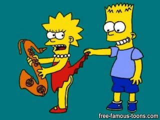 Bart Simpson family adult clip