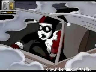 Superhero sex - Batman vs Harley Quinn