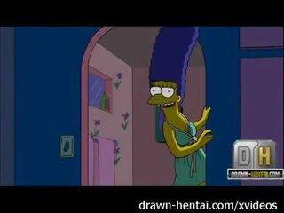Simpsons 성인 영화 - x 정격 영화 밤