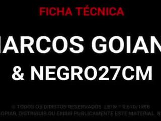 Marcos goiano - μεγάλος μαύρος/η μέλος 27 cm γαμώ μου χωρίς σέλα και εκσπερμάτιση μέσα