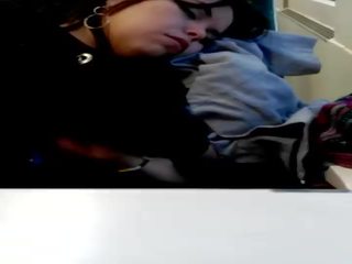 Schatz schlafen fetisch im zug spion dormida en tren