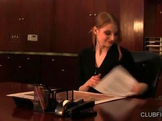 Ela amante y dylan ryan pie fetiche en la workplace